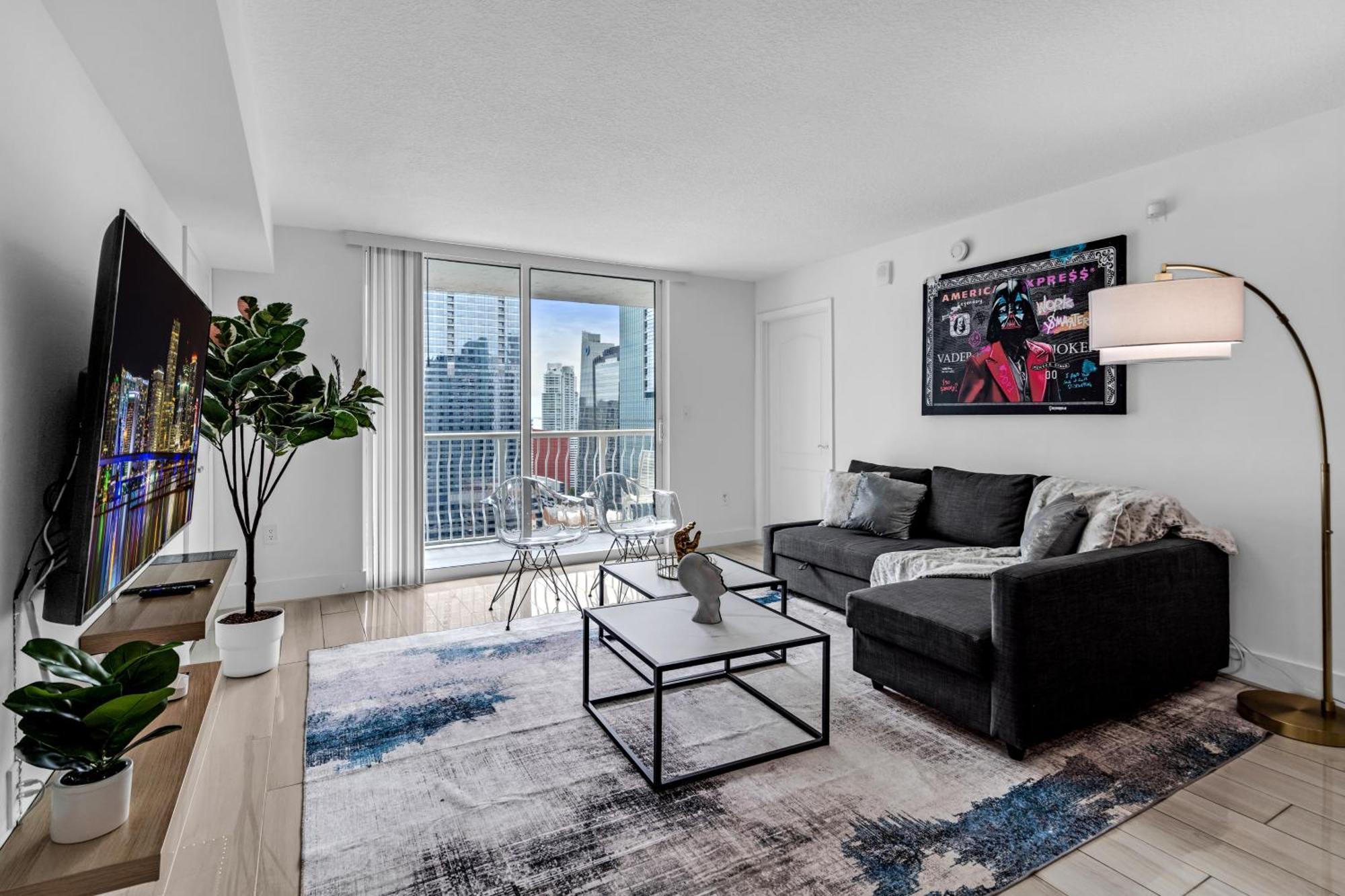 Lux 2B/2B Brickell - Free Parking Lejlighed Miami Eksteriør billede