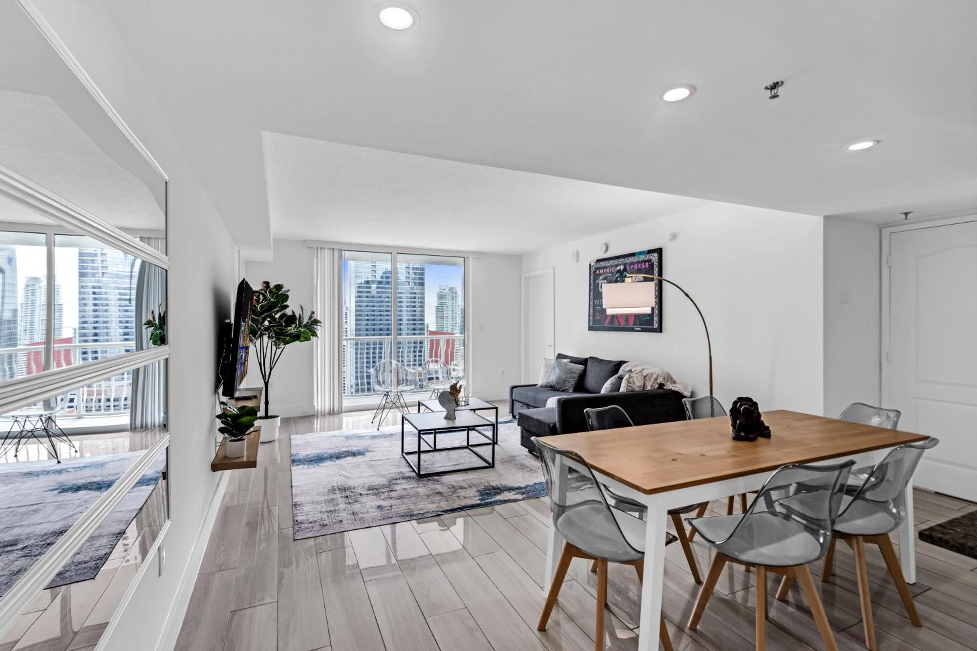 Lux 2B/2B Brickell - Free Parking Lejlighed Miami Eksteriør billede