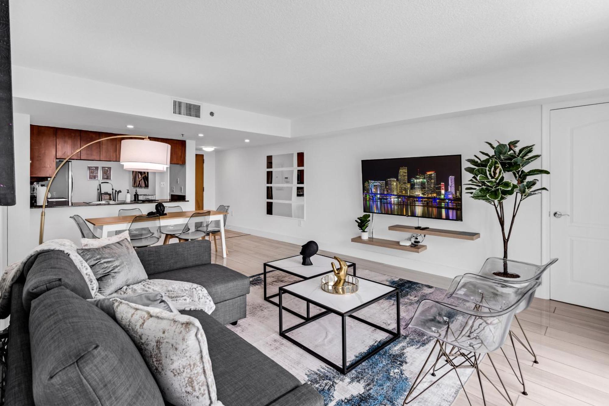 Lux 2B/2B Brickell - Free Parking Lejlighed Miami Eksteriør billede